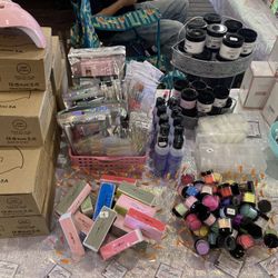 Nail Supplies , Workout Pants , Lashes & After Care Kits 