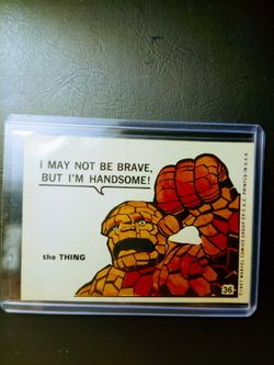 Collectible Card 1967 Marvel