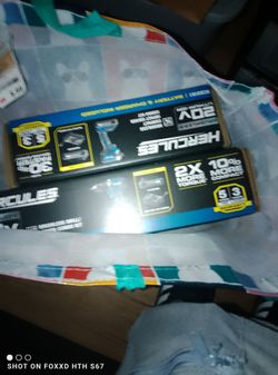 Hercules drill driver and Hercules impact driver kit combo
