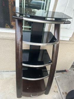 Wood Glass Shelf