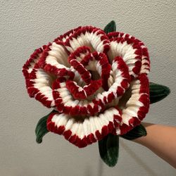 Handmade rose flower