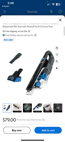 Shark Handheld Vaccum