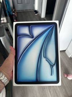 NEW iPad Air 11” M4 256GB Wi-Fi Blue - Brand New Sealed