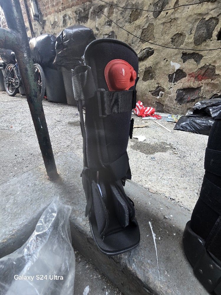 Black Orthopedic Boots