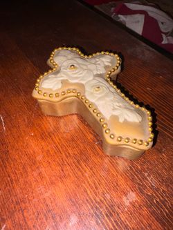Cross Trinket Box