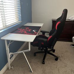 Gaming Desk And Chair $75