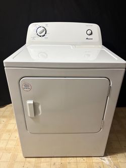 Amana White Front-Load Dryer