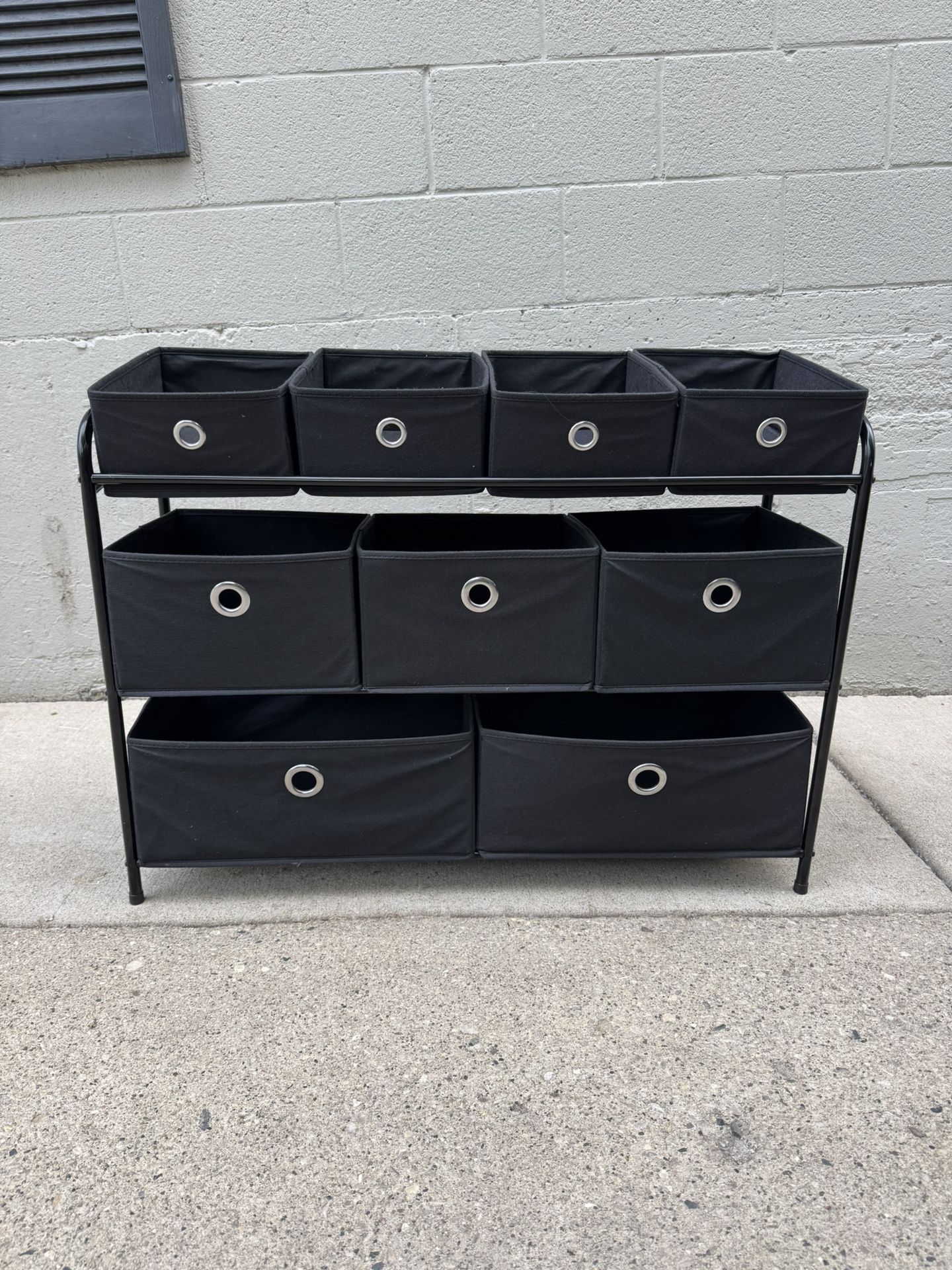 3 Tier Storage Bin Closet Organizer