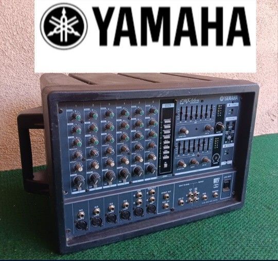 Yamaha EMX 66m 6-Channel 600W Powered Mixer Great Sound! Also has built-in digital effects.