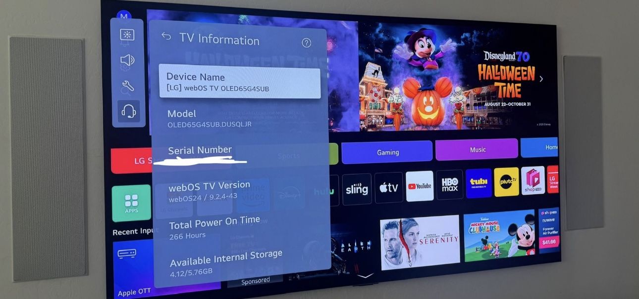 LG OLED G4 65” 