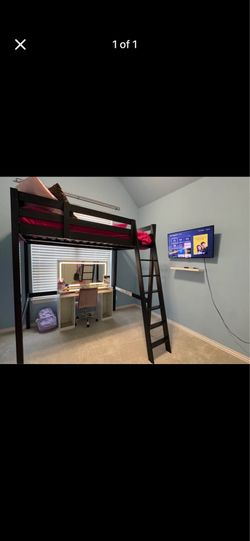 Full Size Loft Bed 7ft tall