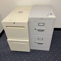 Metal Filing Cabinets In Good Condition