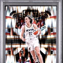 Caitlin Clark Silver Flash Psa 10