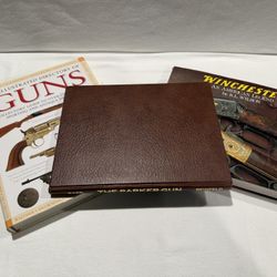 3 Hardcover Gun Books