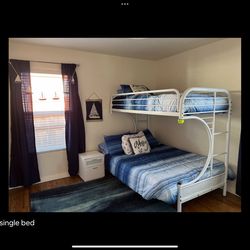 Twin over Full bunk bed