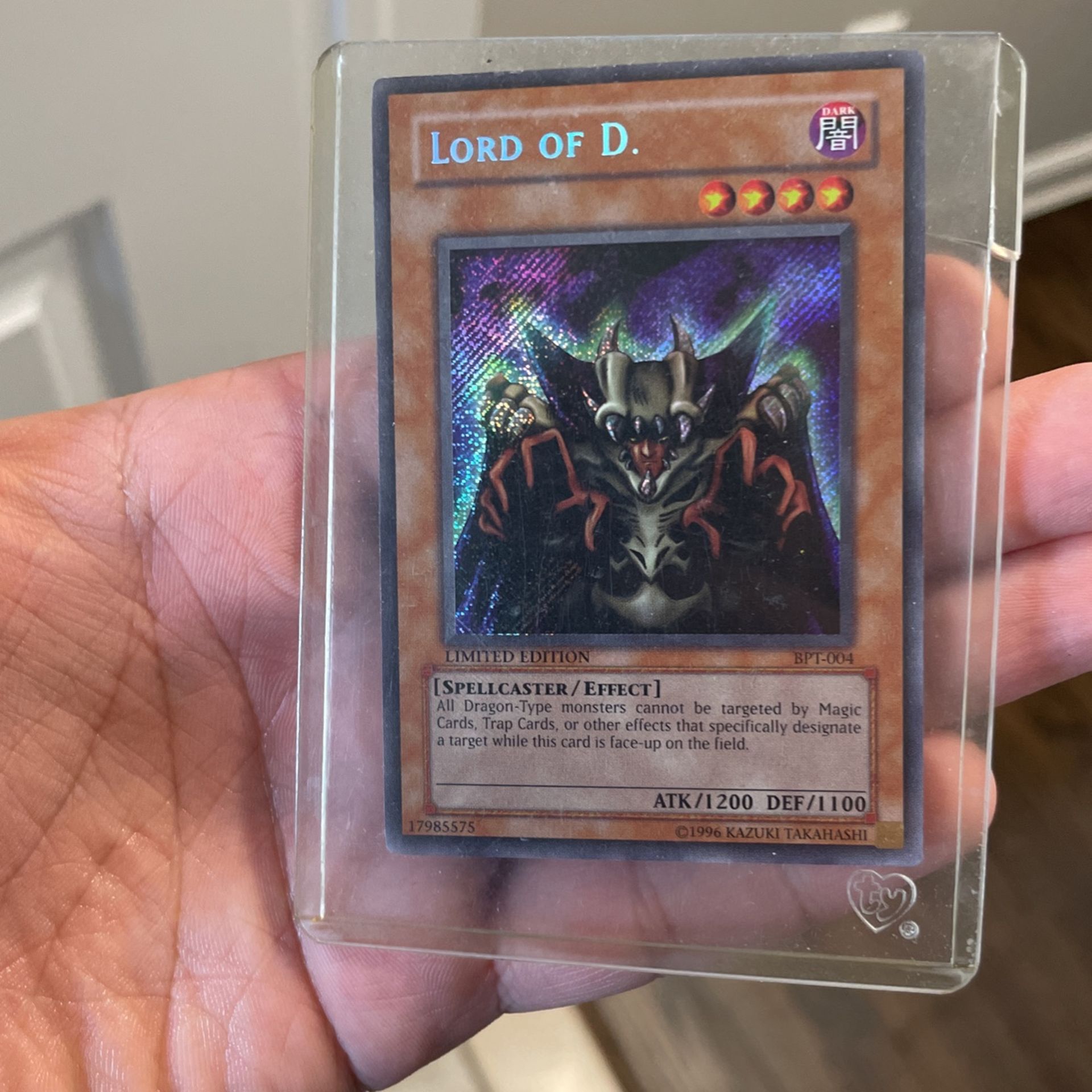 Yugioh Card Lord Of D.
