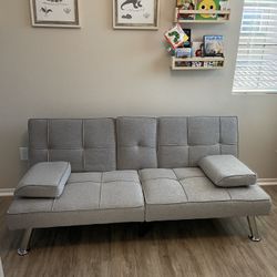 Light Gray Futon 