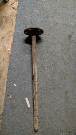 Axel for dog stake out or what ever.