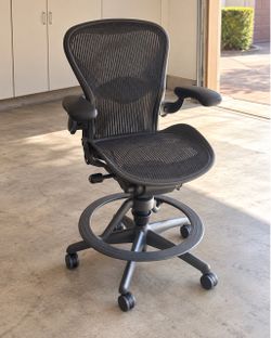 Herman Miller Aeron Classic Drafting Stool