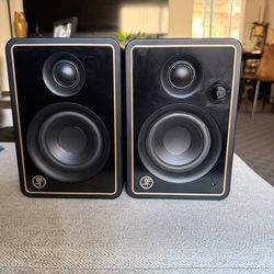 Mackie CR3-X Pair Powered Studio Monitors, Great Condition, Clear Sound