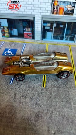 Hot Wheels Vintage Gold Die-Cast Car