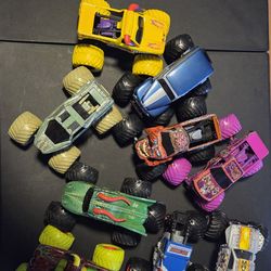 Over sized monster trucks