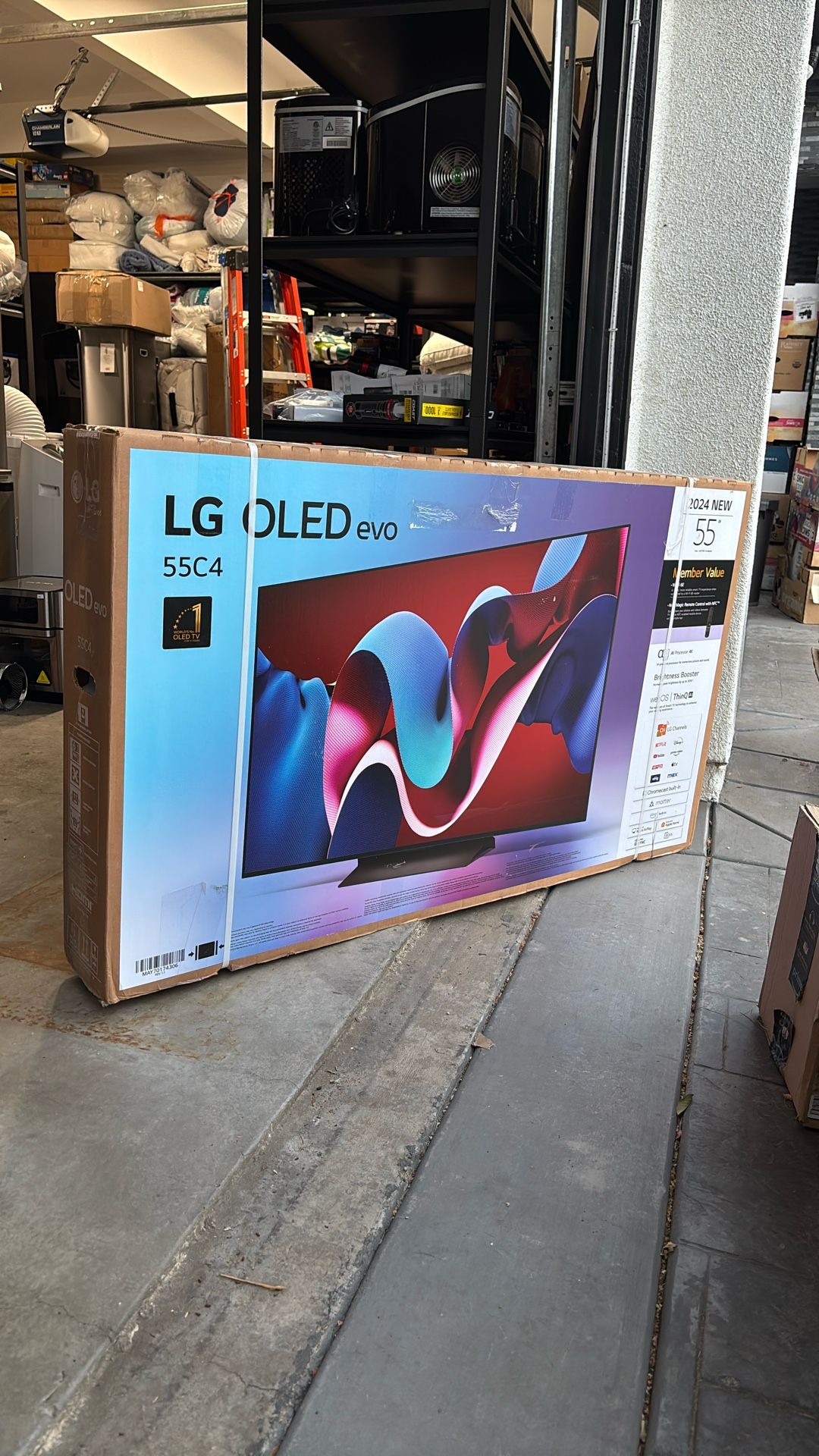 55c4 55” Lg Smart 4k Oled TV