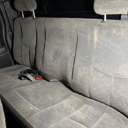 silverado back seat 