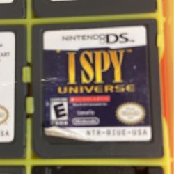 Nintendo DS I Spy Universe Game
