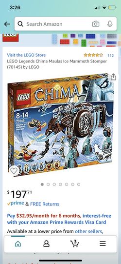 Chima LEGO Set (Discontinued) + More