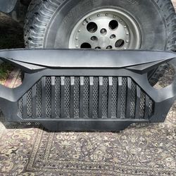 Angry bird grill cover for 97-06 Jeep wrangler