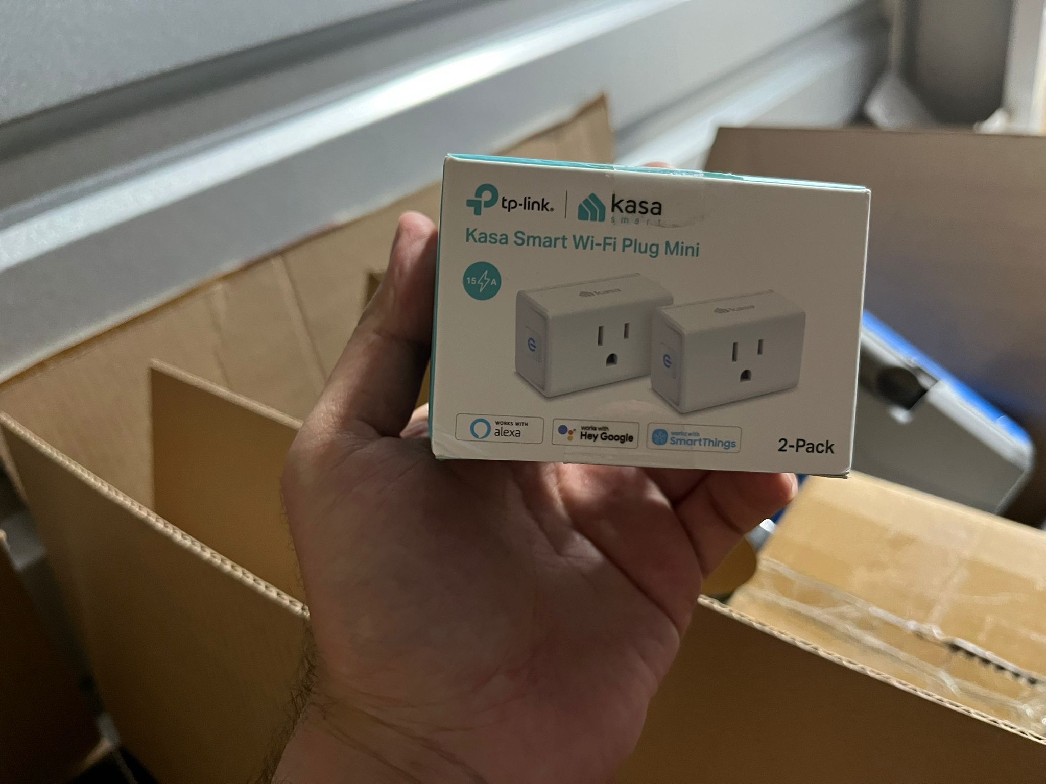 Kasa Smart Plug Ultra Mini 15A, Smart Home Wi-Fi Outlet Works with Alexa, Google Home & IFTTT, No Hub Required, UL Certified, 2.4G WiFi Only, 1-Pack(E