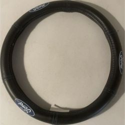 Ford Contrast Stitching Premium Steering Wheel Cover
