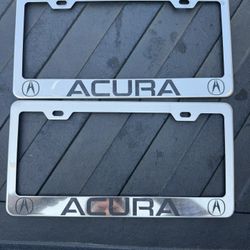 acura license plate frames