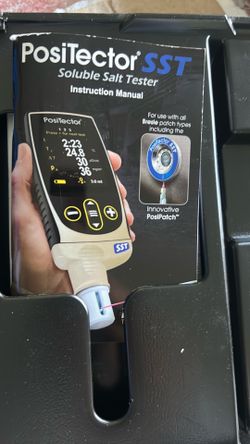 DeFelsko PosiTector SST Soluble Salt Tester - Probe & Accessory Kit (No Gage Body)