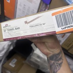 Design House 539155 Millbridge Bath Accessories, 30-Inch, Satin Nickel