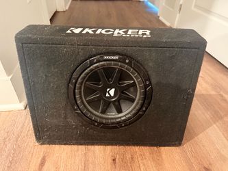 Kicker Comp Subwoofer in Ported Box