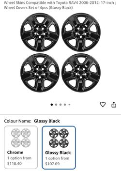 Wheel Skins Compatible with 17-inch Rims