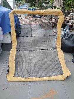 Rebound soccer net
