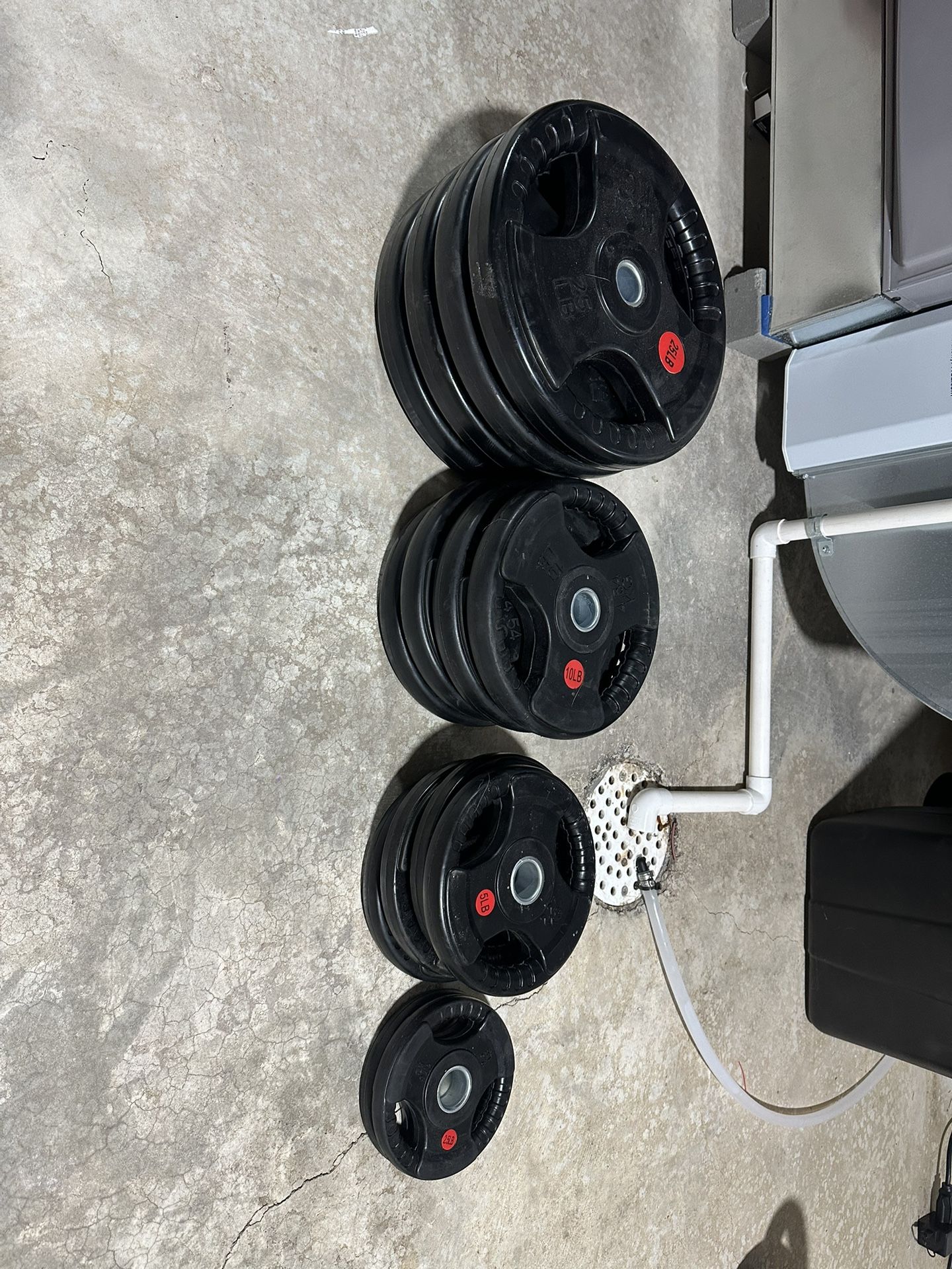 1” Weights and Barbell