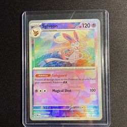 Pokemon Cards Sylveon #40 Master Ball  Prismatic Evolutions