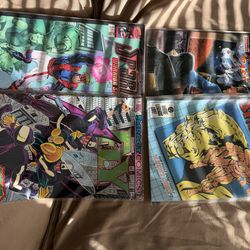 New in plastic dc comics marvel