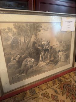 Revolutionary war print