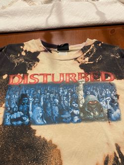 Disturbed Ten Thousand Fists Acid Wash Shirt