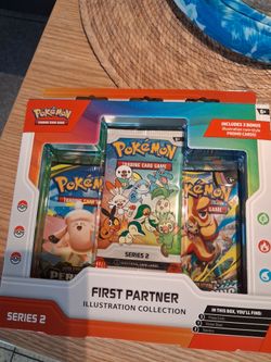 Pokemon card first partner illustration collection series 2 new in box