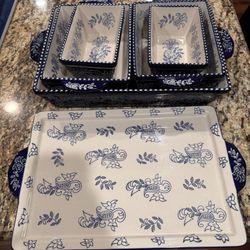 Ceramic 6 Pcs Baking Set