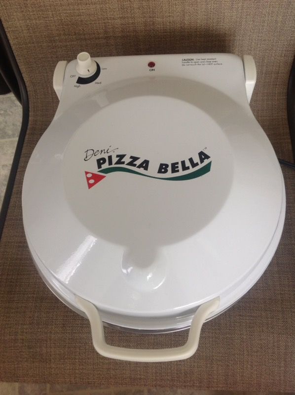 Deni Pizza Bella Model 2100 Counter Top Oven 12" Pizza Stone 1200 Watt