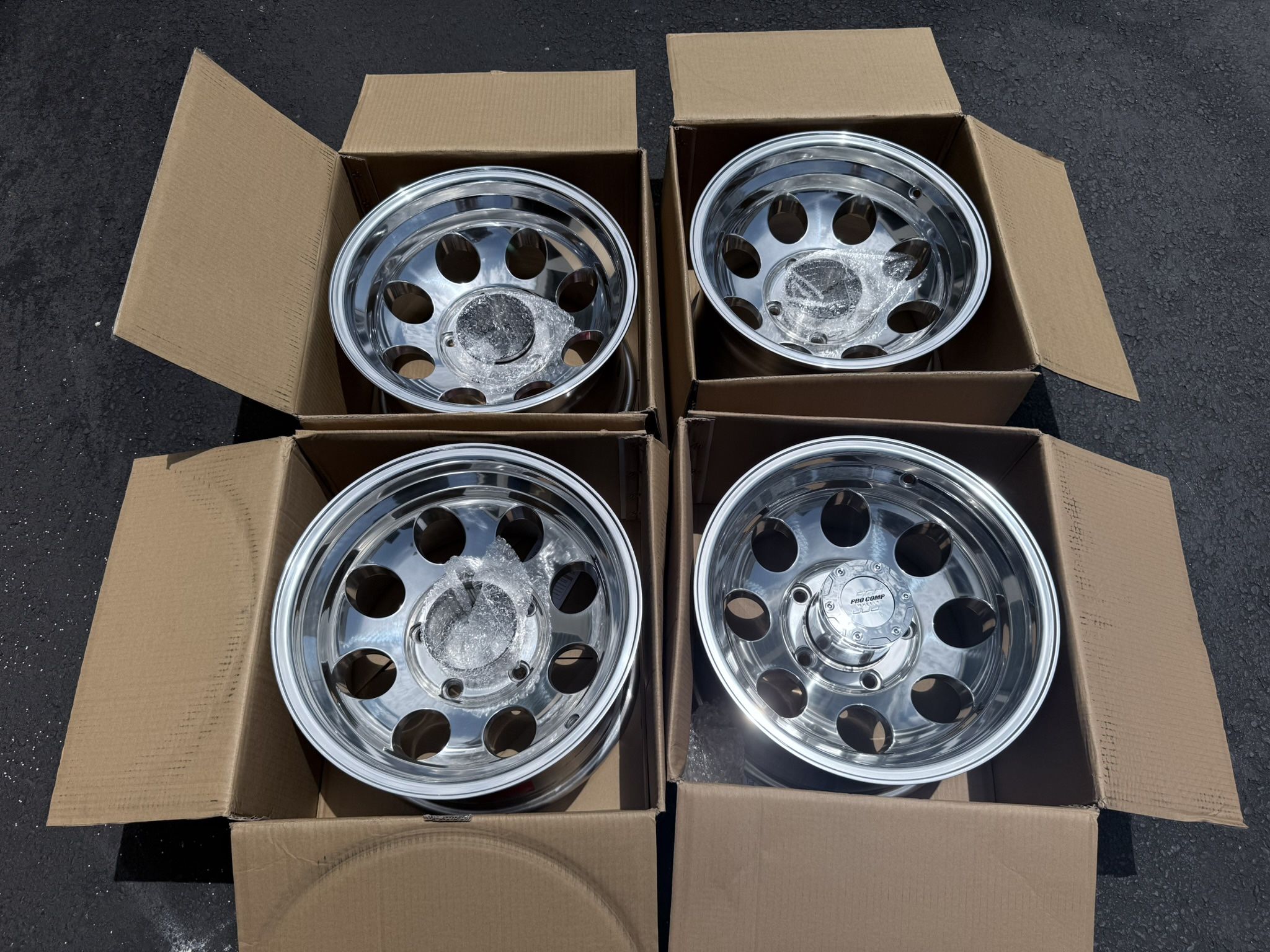 (4) 16" Pro Comp Wheels (Toyota Tundra 5x150mm) - $650
