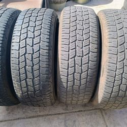 LT 265/70/17 MESA AP3 75-85% TREAD DOT 17/22 LOAD RANGE E SET OF 4 MATCHING TIRES