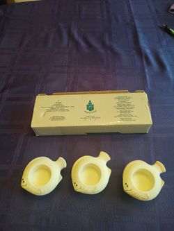 Partylite Aqua Pals Tealight Candle Holders